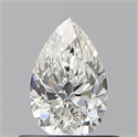 Natural Diamond 0.51 Carats, Pear with  Cut, G Color, VS1 Clarity and Certified by GIA