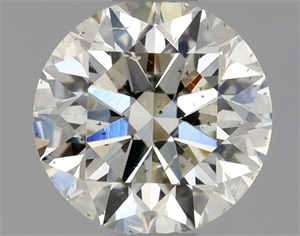 Picture of Natural Diamond 0.70 Carats, Round with Excellent Cut, K Color, SI2 Clarity and Certified by GIA