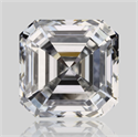 Natural Diamond 1.01 Carats, Asscher with  Cut, F Color, VVS2 Clarity and Certified by GIA