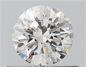 Diamante Natural 0.50 quilates, Redondo , Color H, claridad VS2 y certificado GIA