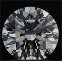 Natural Diamond 1.02 Carats, Round with Excellent Cut, J Color, VVS2 Clarity and Certified by GIA