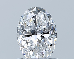 Picture of Natural Diamond 0.70 Carats, Oval with  Cut, D Color, VS2 Clarity and Certified by GIA