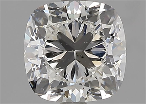 Picture of Natural Diamond 1.90 Carats, Cushion with  Cut, G Color, SI1 Clarity and Certified by GIA