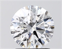 Lab Grown Diamond 1.52 Carats, Round with Ideal Cut, D Color, VVS2 Clarity and Certified by IGI