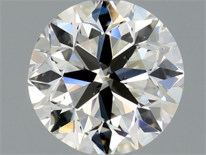 Picture of Natural Diamond 0.70 Carats, Round with Very Good Cut, I Color, SI1 Clarity and Certified by GIA