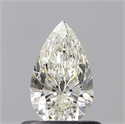 Natural Diamond 0.54 Carats, Pear with  Cut, I Color, VS1 Clarity and Certified by GIA