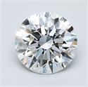 Natural Diamond 1.64 Carats, Round with Excellent Cut, D Color, VVS1 Clarity and Certified by GIA