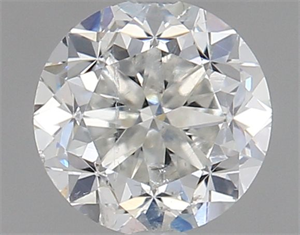 Picture of Natural Diamond 1.00 Carats, Round with Fair Cut, G Color, SI2 Clarity and Certified by HRD
