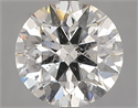 Diamante Natural 3.01 quilates, Redondo , Color F, claridad SI2 y certificado IGI