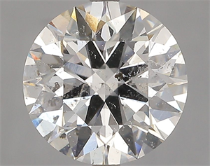 Foto Diamante Natural 3.01 quilates, Redondo , Color F, claridad SI2 y certificado IGI de