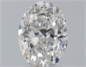 Natural Diamond 1.21 Carats, Oval with  Cut, F Color, VS2 Clarity and Certified by GIA
