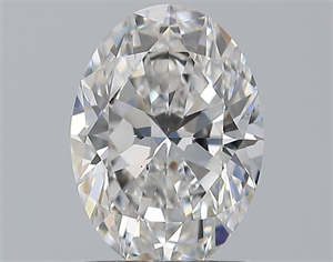 Picture of Natural Diamond 1.21 Carats, Oval with  Cut, F Color, VS2 Clarity and Certified by GIA