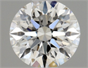 Natural Diamond 0.40 Carats, Round with Excellent Cut, F Color, VVS1 Clarity and Certified by GIA