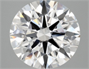Del inventario de diamantes de laboratorio, 4.03 quilates, Redondo , Color E, claridad VVS2 y certificado IGI