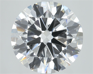 Picture of Lab Grown Diamond 6.12 Carats, Round with Ideal Cut, D Color, VS2 Clarity and Certified by IGI