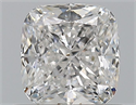Natural Diamond 0.76 Carats, Cushion with  Cut, E Color, VS2 Clarity and Certified by GIA