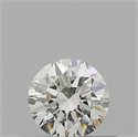 Natural Diamond 0.40 Carats, Round with Excellent Cut, H Color, VS1 Clarity and Certified by GIA