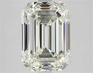 Foto Diamante Natural 5.01 quilates, Esmeralda , Color J, claridad VS1 y certificado HRD de