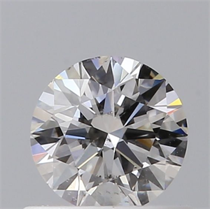 Foto Diamante Natural 0.46 quilates, Redondo , Color F, claridad SI2 y certificado GIA de