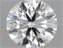 Diamante Natural 0.40 quilates, Redondo , Color I, claridad VS1 y certificado GIA