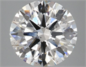 Del inventario de diamantes de laboratorio, 3.70 quilates, Redondo , Color E, claridad SI1 y certificado IGI