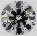 Natural Diamond 0.72 Carats, Round with Excellent Cut, I Color, I1 Clarity and Certified by IGI