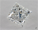 Natural Diamond 0.99 Carats, Princess with  Cut, E Color, SI1 Clarity and Certified by GIA