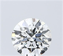 Del inventario de diamantes de laboratorio, 1.01 quilates, Redondo , Color F, claridad VVS2 y certificado IGI