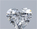 Natural Diamond 0.36 Carats, Heart with  Cut, E Color, VS1 Clarity and Certified by GIA