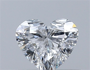 Picture of Natural Diamond 0.36 Carats, Heart with  Cut, E Color, VS1 Clarity and Certified by GIA