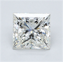 Diamante Natural 1.40 quilates, Princesa , Color J, claridad VS1 y certificado GIA