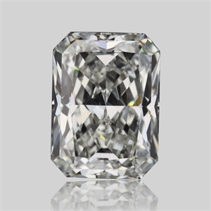 Picture of Natural Diamond 0.81 Carats, Radiant with  Cut, H Color, VVS1 Clarity and Certified by GIA
