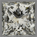 Natural Diamond 1.04 Carats, Princess with  Cut, I Color, I1 Clarity and Certified by GIA