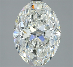 Foto Diamante Natural 2.50 quilates, Ovalado , Color I, claridad VS2 y certificado GIA de