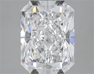 Picture of Natural Diamond 3.02 Carats, Radiant with  Cut, D Color, SI2 Clarity and Certified by GIA