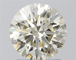 Picture of Natural Diamond 1.51 Carats, Round with Excellent Cut, K Color, SI1 Clarity and Certified by IGI