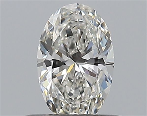 Picture of Natural Diamond 0.40 Carats, Oval with  Cut, G Color, VVS2 Clarity and Certified by GIA