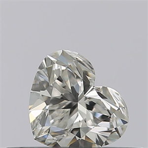 Picture of Natural Diamond 0.31 Carats, Heart with  Cut, G Color, VVS1 Clarity and Certified by GIA