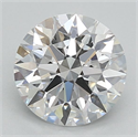 Del inventario de diamantes de laboratorio, 1.06 quilates, Redondo , Color D, claridad VS2 y certificado IGI
