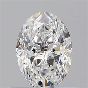 Picture of Natural Diamond 0.52 Carats, Oval with  Cut, E Color, VVS2 Clarity and Certified by GIA