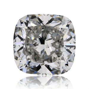 Foto Diamante Natural 1.23 quilates, Del cojín , Color G, claridad SI2 y certificado GIA de