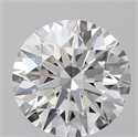 Lab Grown Diamond 2.55 Carats, Round with Ideal Cut, E Color, VVS2 Clarity and Certified by IGI