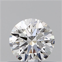 Diamante Natural 0.46 quilates, Redondo , Color E, claridad IF y certificado GIA
