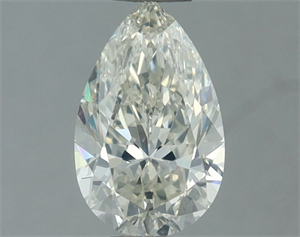 Picture of Natural Diamond 1.00 Carats, Pear with  Cut, J Color, SI1 Clarity and Certified by IGI
