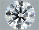Lab Grown Diamond 6.10 Carats, Round with Ideal Cut, E Color, VS1 Clarity and Certified by IGI