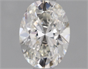 Diamante Natural 0.57 quilates, Ovalado , Color G, claridad VS2 y certificado GIA