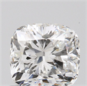 Natural Diamond 0.70 Carats, Cushion with  Cut, F Color, VS1 Clarity and Certified by GIA