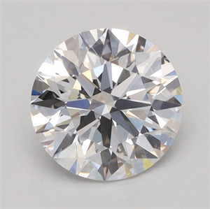 Picture of Lab Grown Diamond 1.16 Carats, Round with Ideal Cut, D Color, VVS2 Clarity and Certified by IGI