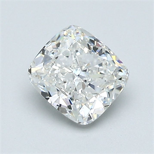 Foto Diamante Natural 1.00 quilates, Del cojín , Color H, claridad SI1 y certificado GIA de
