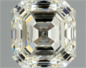 Natural Diamond 1.00 Carats, Asscher with  Cut, K Color, VVS1 Clarity and Certified by GIA